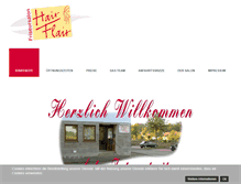 Tablet Screenshot of friseursalon-hairflair.de